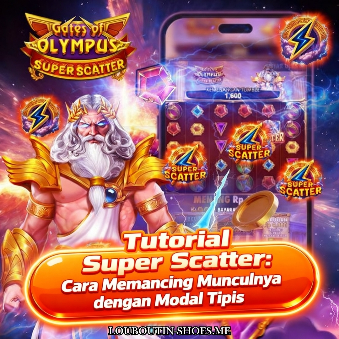 tutorial super scatter modal tipis